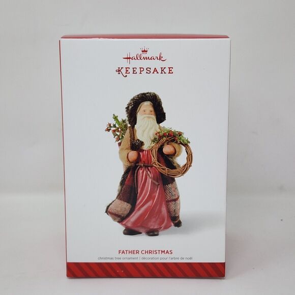 Hallmark Keepsake Father Christmas Series Tree Ornament - Picture 1 of 8